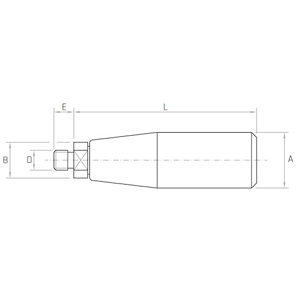 Gamm Manopola Cilindrica Girevole MOD. MCG - GAMM - Immagine 2